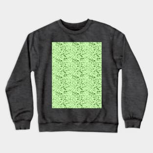 Squiggle Lines Squiggles Deco Abstract 80s 90s Art Artwork Lime Green Crewneck Sweatshirt